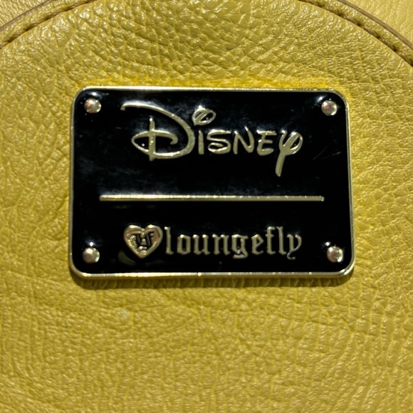 DISNEY LOUNGEFLY Mickey Shaped Wristlet Clutch Coin Purse With Hook - Picture 4 of 9